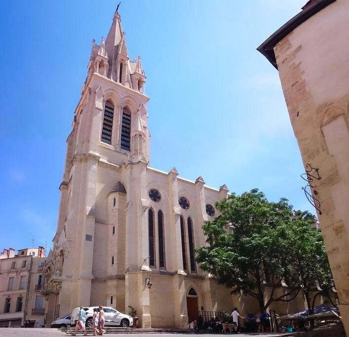 Apt Cosy Central Eglise Saint-Anne Montpellier Buitenkant foto